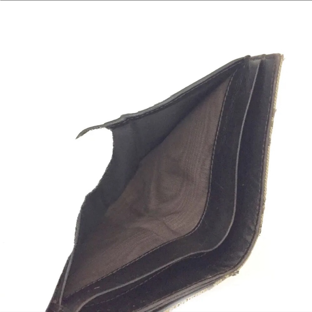 1F5080 FENDI Zucca Canvas Leather Bifold Wallet - Picture 7 of 11